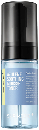 SurMedic+~Успокаивающий тонер-мусс с азуленом~Azulene Soothing Mousse Toner