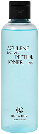 RodaRoji~Успокаивающий тонер с азуленом и пептидами~Azulene Soothing Peptide Toner