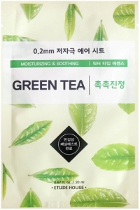 ETUDE HOUSE~Маска тканевая c экстрактом зеленого чая~0.2 Therapy Air Mask Green Tea
