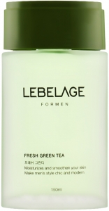 Lebelage~Освежающий тонер для мужчин с зелёным чаем~Green Tea Skincare Utilites For Men Skin